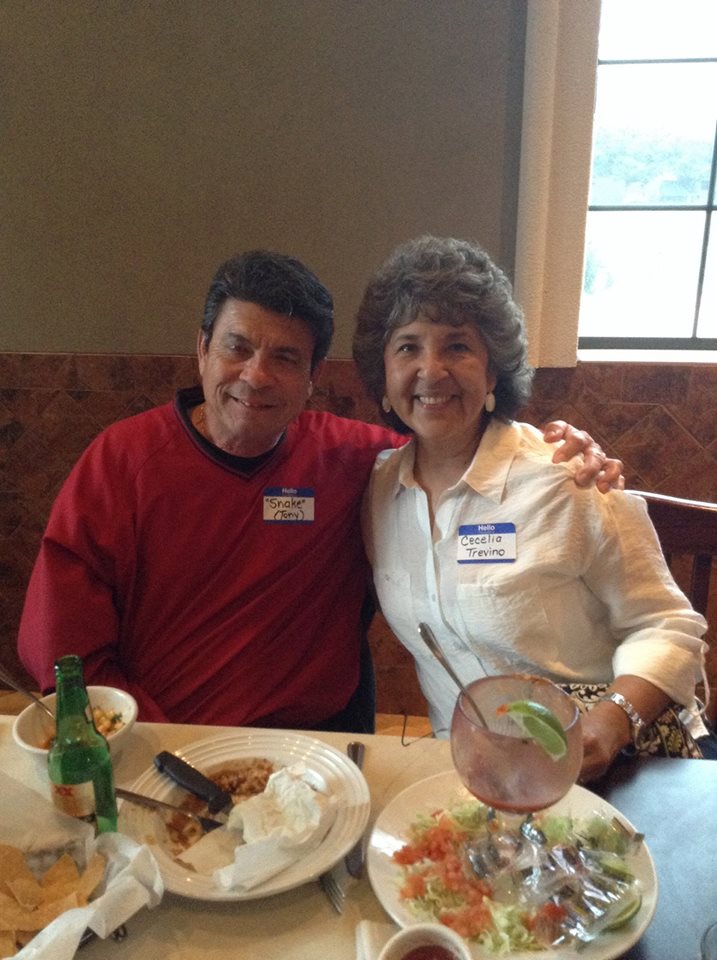 Cecelia Trevino and Tony snake